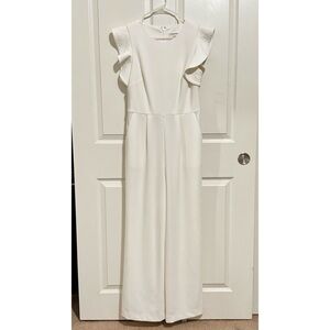 Calvin Klein White Jumpsuit